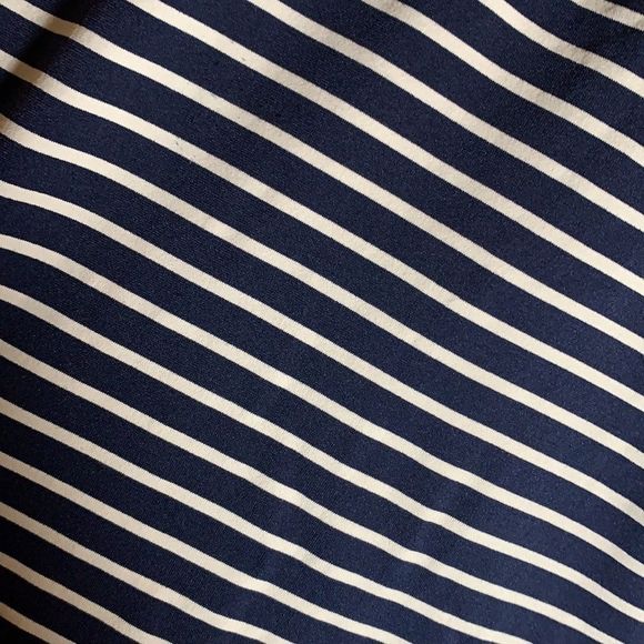 Babaton Navy Blue & White Striped Tank Top - Picture 5 of 5